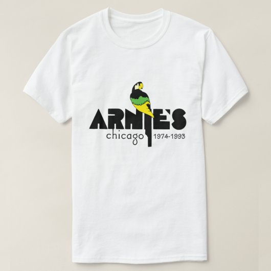 Arnie's Restaurant, 1050 N.州セント， Chicago, IL Tシャツ (デザイン正面)