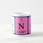 Arno期別テーブル名mag コーヒーマグカップ (中央)