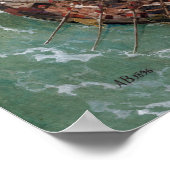 Arnold Böcklin Odysseus and Polyphemus ポスター (角)