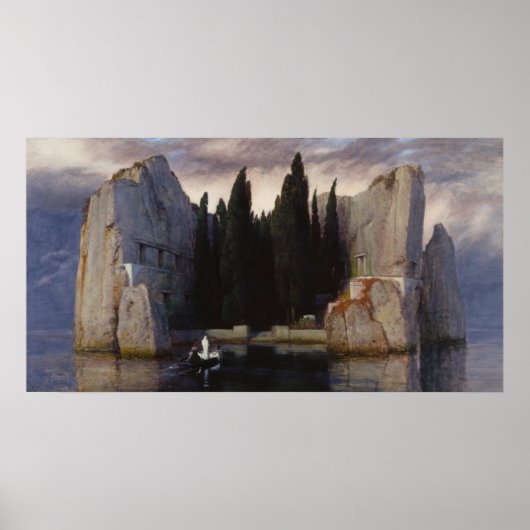 Arnold Böcklin - The Isle of the Dead ポスター (正面)