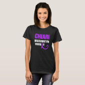 Arnold Chiari Malformation Warrior Fight Awareness Tシャツ (正面フル)