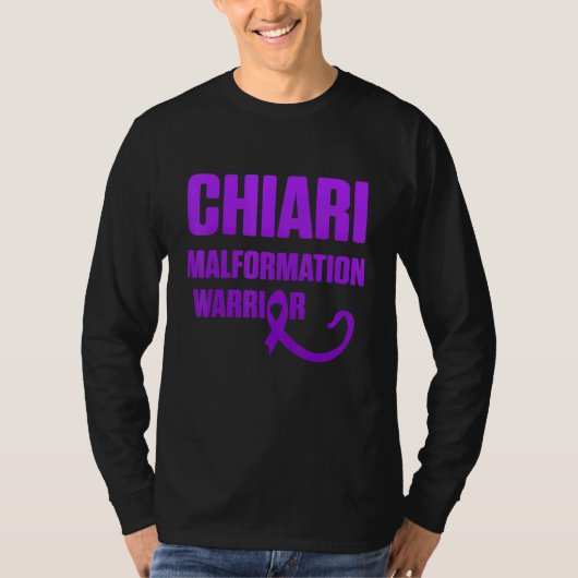 Arnold Chiari Malformation Warrior Fight Awareness Tシャツ (正面)