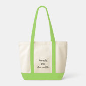 Arnold the Armadillo Tote トートバッグ (裏面)
