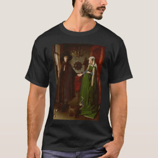 arnolfiniのポートレートヤン・ファン・エイクカリフォルニア1390 1441年 tシャツ