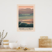 Arnside And Silverdale AONB Travel Poster ポスター (キッチン)