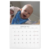 Aroのベビーのカレンダー2016年 カレンダー (2月 2027)