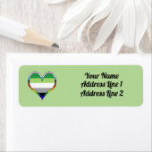 Aroプライドハートラベル ラベル (インサイチュ)