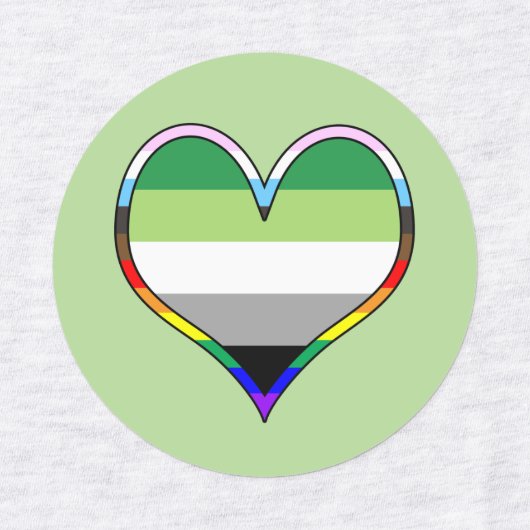 Aroプライドラベル ラベル (デザイン1)