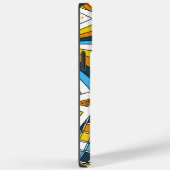 AroAceプライドゼンドードルサンセットフラッグモダンアブストラック Case-Mate iPhoneケース (裏面 / 右)