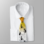 AroAceプライドブラックキャット – Mystical Witchy ネクタイ (タイ)