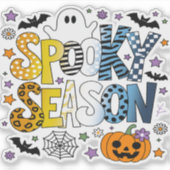 AroAce スプーキーシーズン ハロウィン シール (正面)