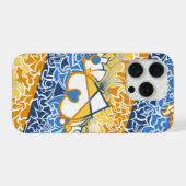 Aroace Sun and Sea Pride Flag Squiggles iPhoneケース (裏面横)