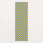 AroAce Sunset Pride Woven Seamless Pattern ヨガマット (正面)