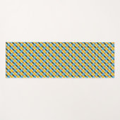 AroAce Sunset Pride Woven Seamless Pattern ヨガマット (正面(横))