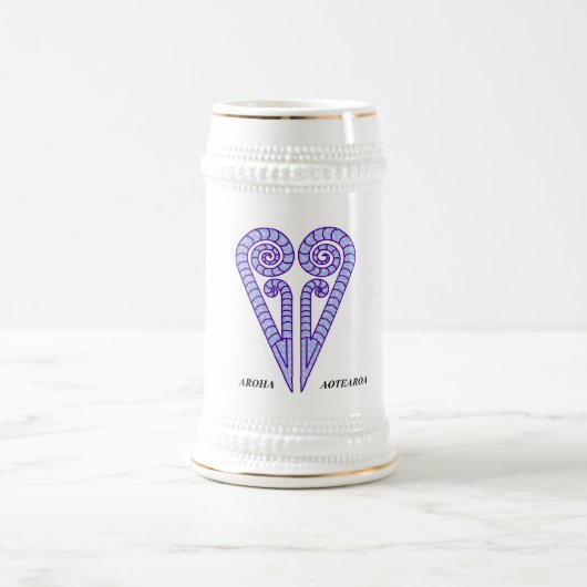 AROHA AOTEAROA ビールジョッキ (中央)