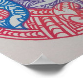 Aroha Mai, design by RRW ポスター (角)