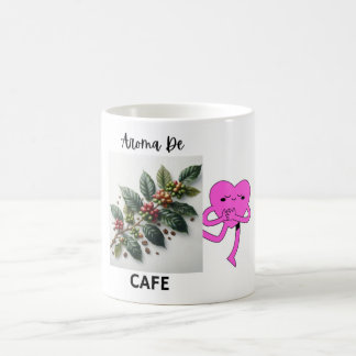 Aroma de Cafe コーヒーマグカップ