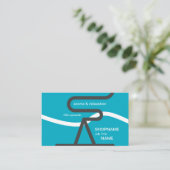 Aroma/Massage/Therapy/Chiropractic Business Card 名刺 (スタンド正面)