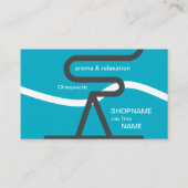 Aroma/Massage/Therapy/Chiropractic Business Card 名刺 (正面)
