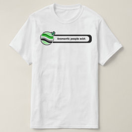 Aromanticのポップアップ人々はワイシャツ存在しています Tシャツ