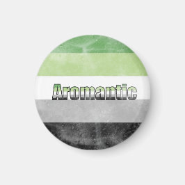 Aromantic pride flag magnet マグネット