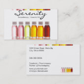 Aromaterapy - Essential Oil 名刺 (正面/裏面)