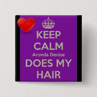 Arondaドニーズは私のヘアピンをします 缶バッジ