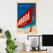 Arosa,スイス,スキー旅行ポスター ポスター (ホームオフィス)