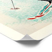 Arosa Switzerland Schweiz Suisse Vintage Ski ポスター (角)