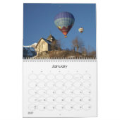 around Switzerland in 2026 カレンダー (1月 2027)