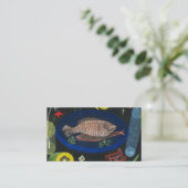 Around the Fish, 1926 by Paul Klee 名刺 (スタンド正面)