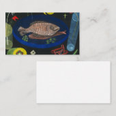 Around the Fish, 1926 by Paul Klee 名刺 (正面/裏面)