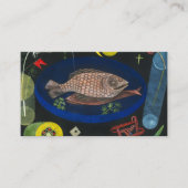 Around the Fish, 1926 by Paul Klee 名刺 (正面)