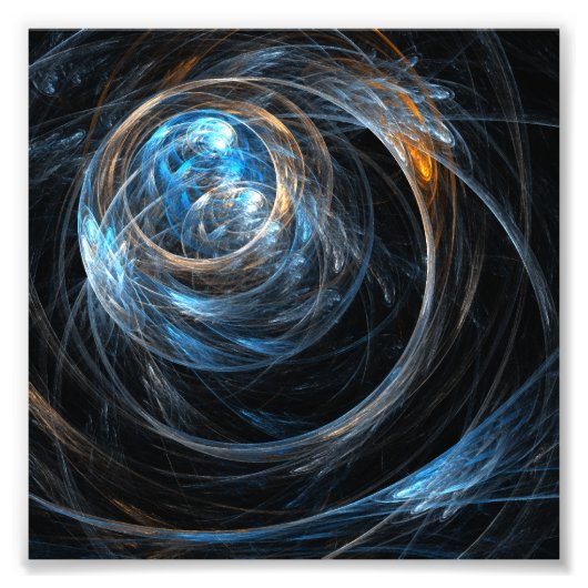 Around the World抽象芸術アートフォトプリント フォトプリント (正面)