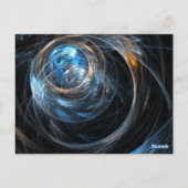 Around the World Green Table Numberはがき ポストカード (裏面)