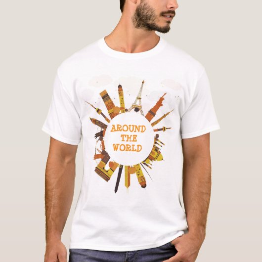 Around The World T-Shirt Tシャツ (正面)