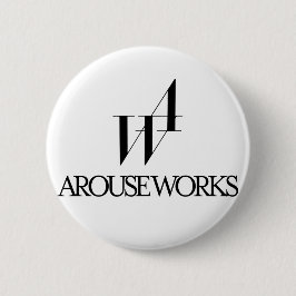 AROUSE WORKSロゴ 缶バッジ