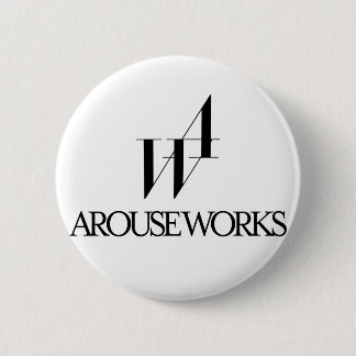 AROUSE WORKSロゴ 缶バッジ