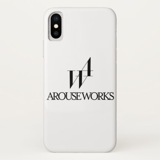 AROUSE WORKSロゴ Case-Mate iPhoneケース (裏面)