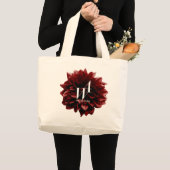 AROUSE WORKS Dahlia ラージトートバッグ (正面(商品))