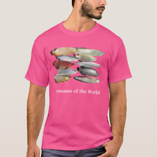 Arowanas of the world tシャツ