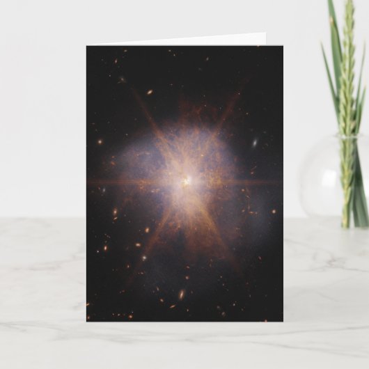 Arp 220が夜空を照らす カード (正面)