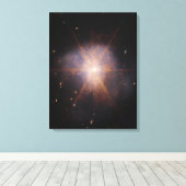 Arp 220が夜空を照らす キャンバスプリント (インサイチュ (ウッドフロア))