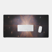 Arp 220が夜空を照らす デスクマット (キーボード&マウス)