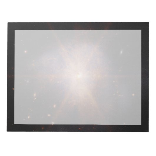 Arp 220が夜空を照らす ノートパッド (正面)