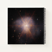 Arp 220が夜空を照らす ノートブック (裏面)