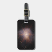 Arp 220が夜空を照らす ラゲッジタグ (正面縦)