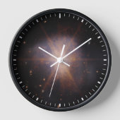 Arp 220が夜空を照らす 壁時計 (正面)