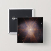 Arp 220が夜空を照らす 缶バッジ (正面&裏面)