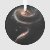 Arp 273アンドロメダの相互作用銀河系。 オーナメント (裏面)